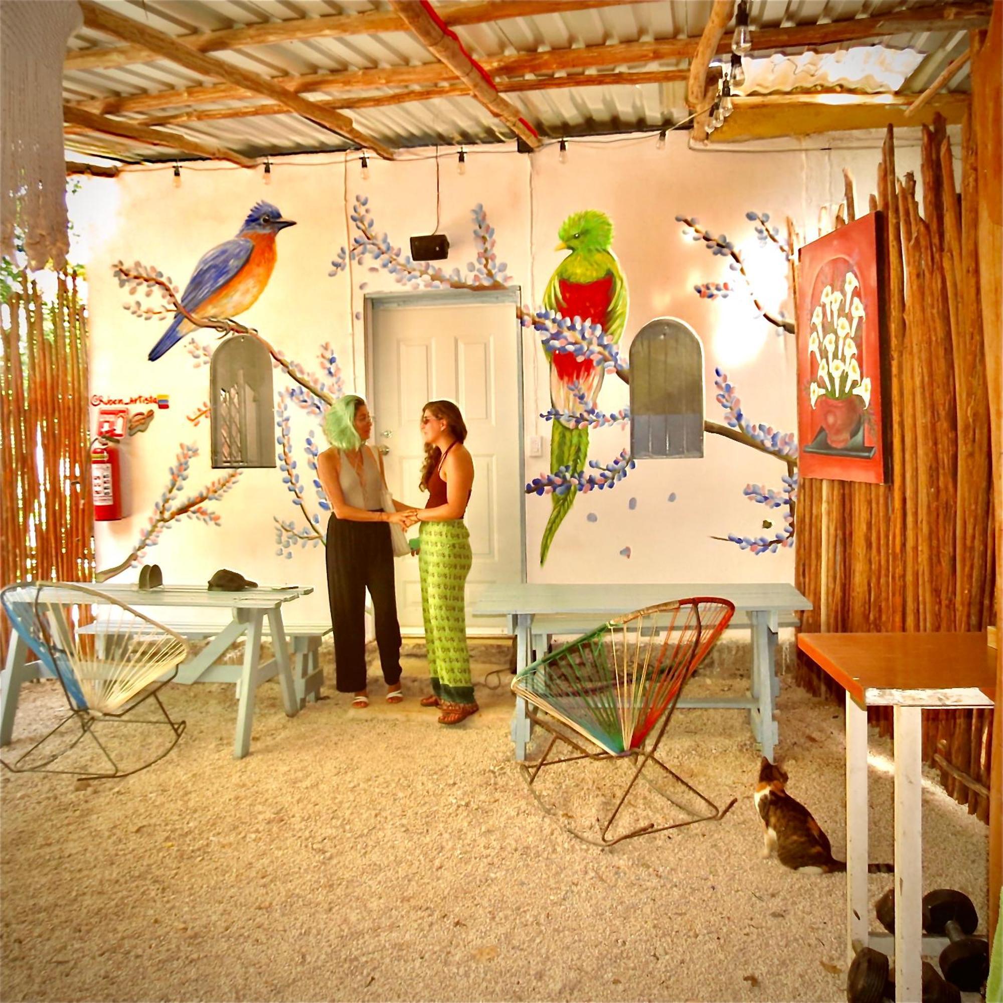 Hostalito Lahar Bacalar Bagian luar foto